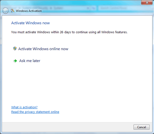 Activate Windows online 1