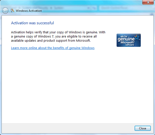 Activate Windows online 3