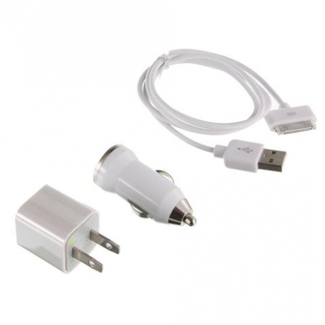 Mini 3 in 1 charger for Ipod&Iphone