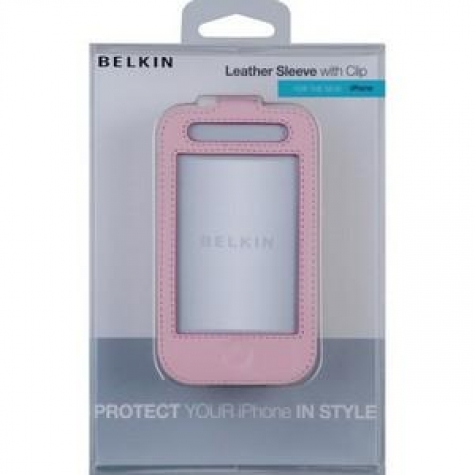 Belkin leather sleeve with clip